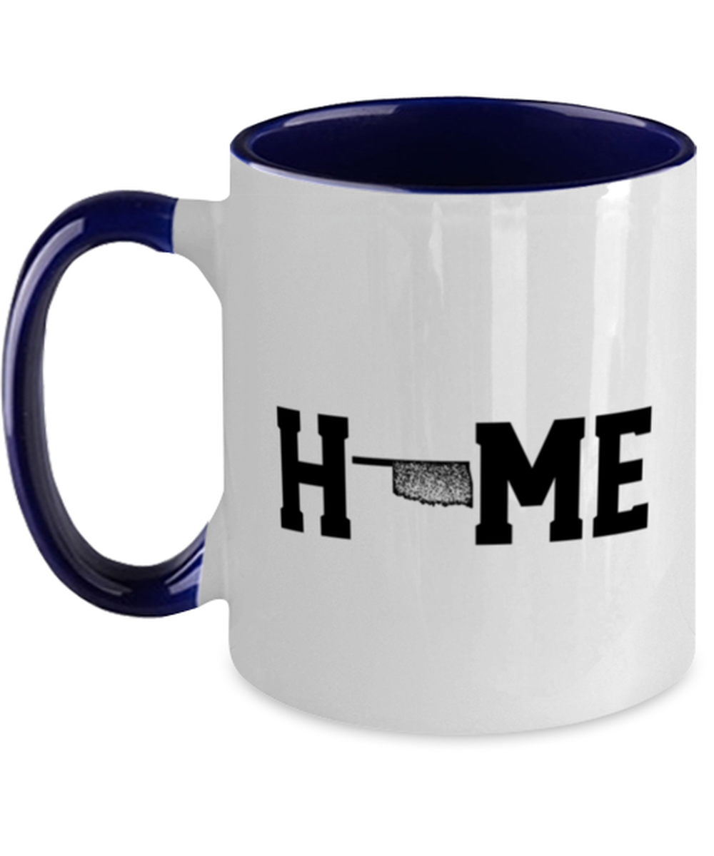 Oklahoma Home Moving Away Homesick Funny Mug, Coffee Cup, Unique Gag Idea, Him Her