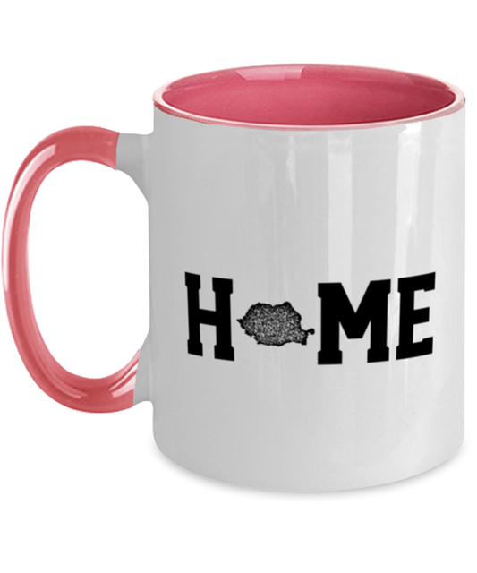 Romania Romanian Home Moving Away Homesick Funny Mug, Coffee Cup, Unique Gag Idea, Him Her