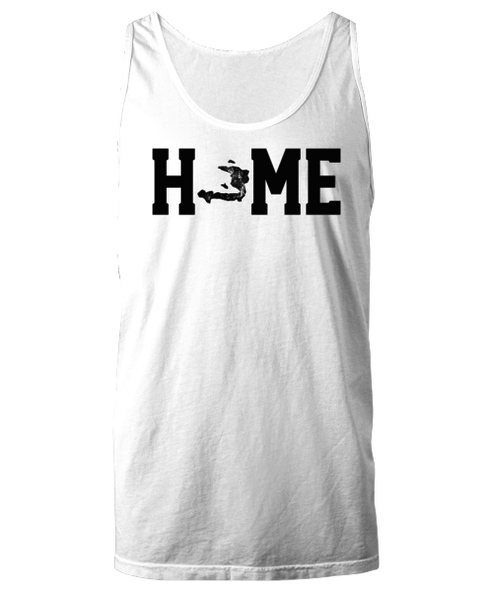 Haiti Haitian Home Moving Away Homesick Funny Unisex Tank Top, Tank Shirt, Unique Gag Idea, Him Her