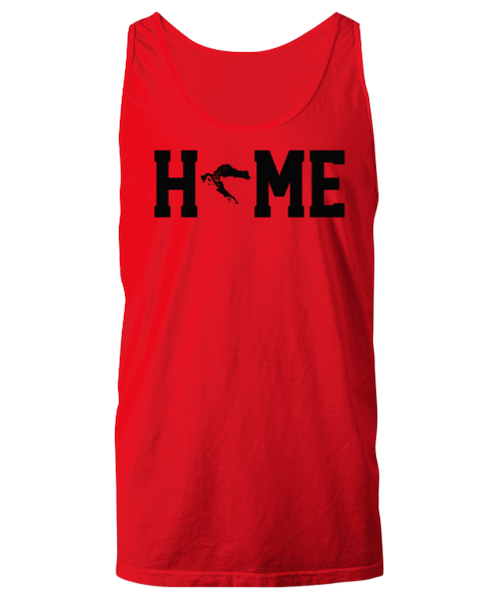 Croatia Croatian Home Moving Away Homesick Funny Unisex Tank Top, Tank Shirt, Unique Gag Idea, Him Her