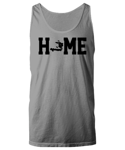 Haiti Haitian Home Moving Away Homesick Funny Unisex Tank Top, Tank Shirt, Unique Gag Idea, Him Her