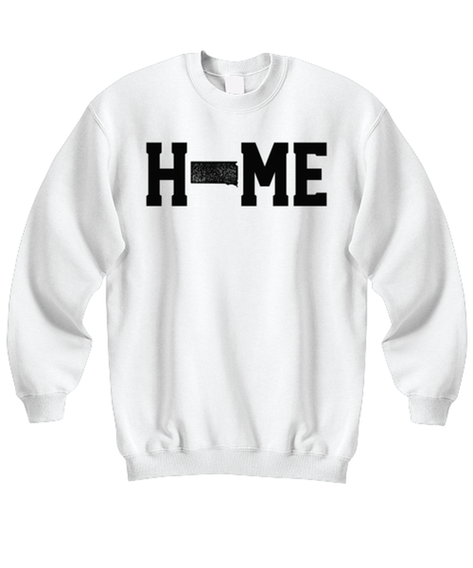 South Dakota SD Home Moving Away Homesick Funny Sweatshirt, Sweater Shirt, Unique Jumper Gag Idea, Him Her