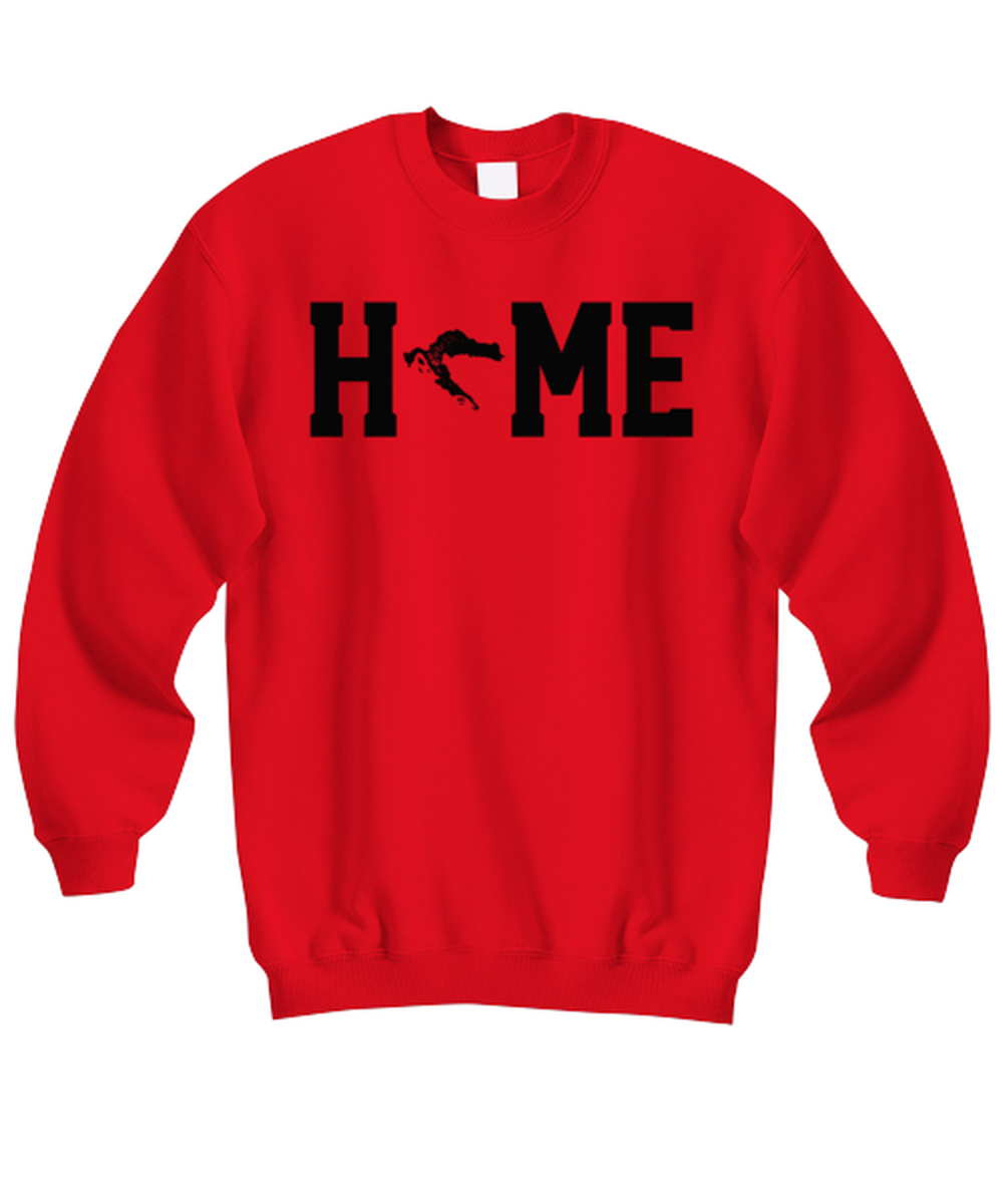 Croatia Croatian Home Moving Away Homesick Funny Sweatshirt, Sweater Shirt, Unique Jumper Gag Idea, Him Her