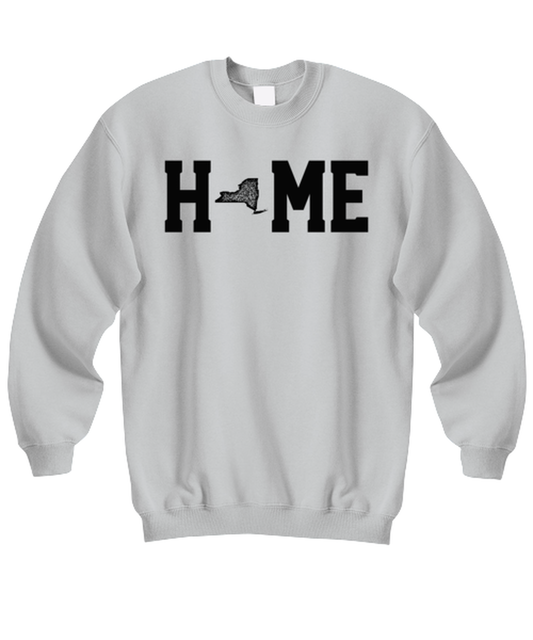 New York NY NYC City Home Moving Away Homesick Funny Sweatshirt, Sweater Shirt, Unique Jumper Gag Idea, Him Her