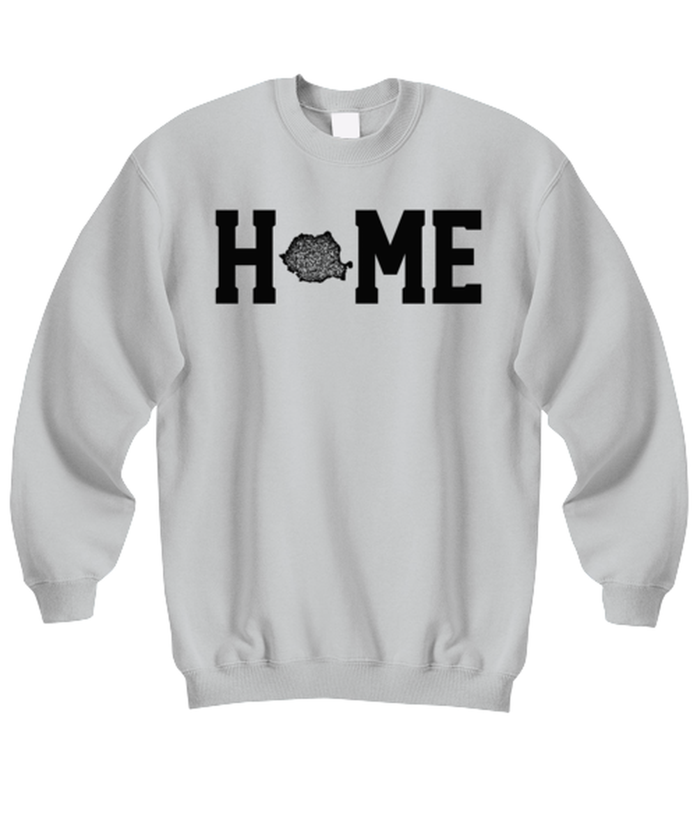 Romania Romanian Home Moving Away Homesick Funny Sweatshirt, Sweater Shirt, Unique Jumper Gag Idea, Him Her