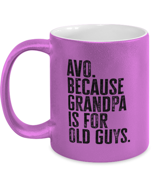 Avo New Grandpa Fathers Day Grandfather Funny Mug, Coffee Cup, Unique Gag Idea, Him Her