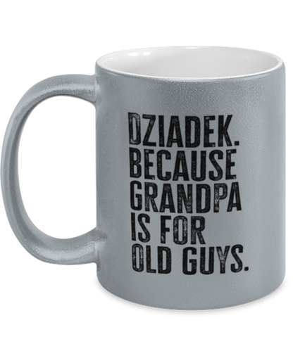 Dziadek New Grandpa Fathers Day Grandfather Funny Mug, Coffee Cup, Unique Gag Idea, Him Her