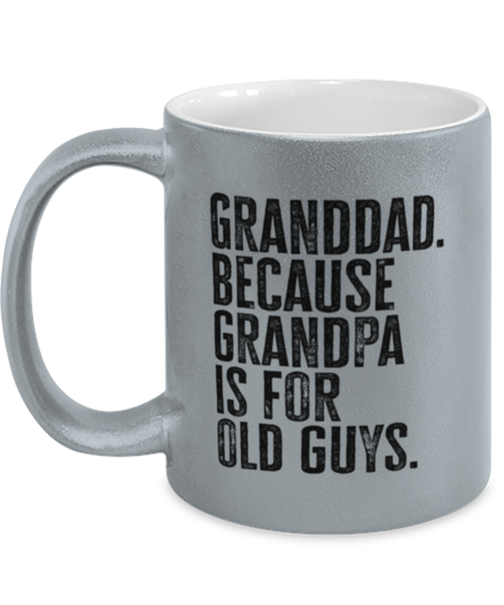 Granddad New Grandpa Fathers Day Grandfather Funny Mug, Coffee Cup, Unique Gag Idea, Him Her