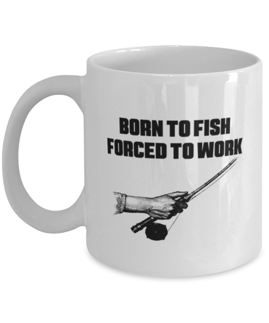 Fishing Lover Dad Fathers Day Fish  Funny Mug, Gifts, Coffee Cup, Unique Gag Idea, Men Women