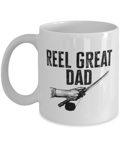 Fishing Lover Dad Fathers Day Fish Funny Mug, Gifts, Coffee Cup, Unique Gag Idea, Men Women