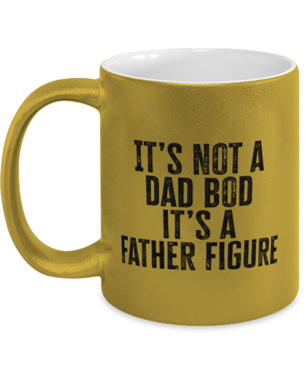 Dad Bod Fathers Day Daddy Papa Papi Funny Mug, Gifts, Coffee Cup, Unique Gag Idea, Men Women