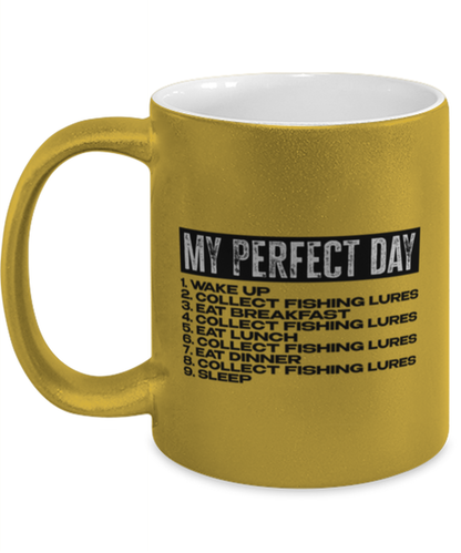 Fishing Lures Collection Collecting Collector  Funny Mug, Gifts, Coffee Cup, Unique Gag Idea, Men Women