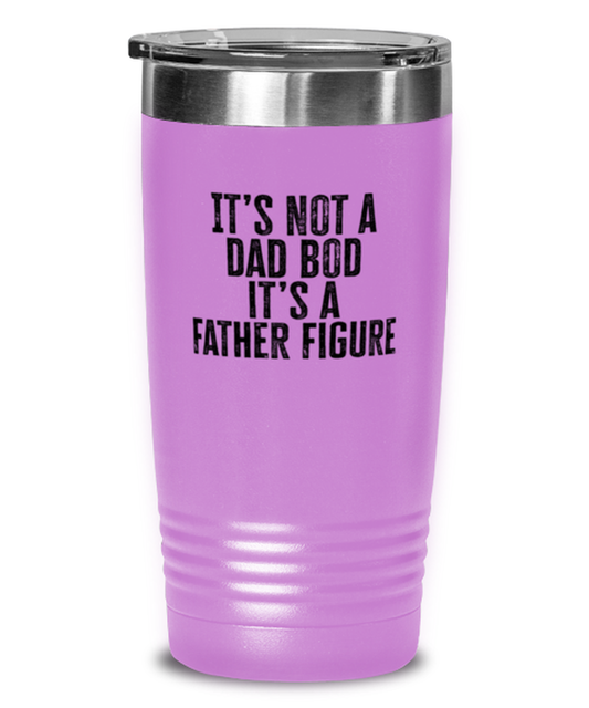 Dad Bod Fathers Day Daddy Papa Papi Funny Travel Mug, Gifts, Tumbler, Water and Coffee Cup, Unique Gag Idea, Men Women