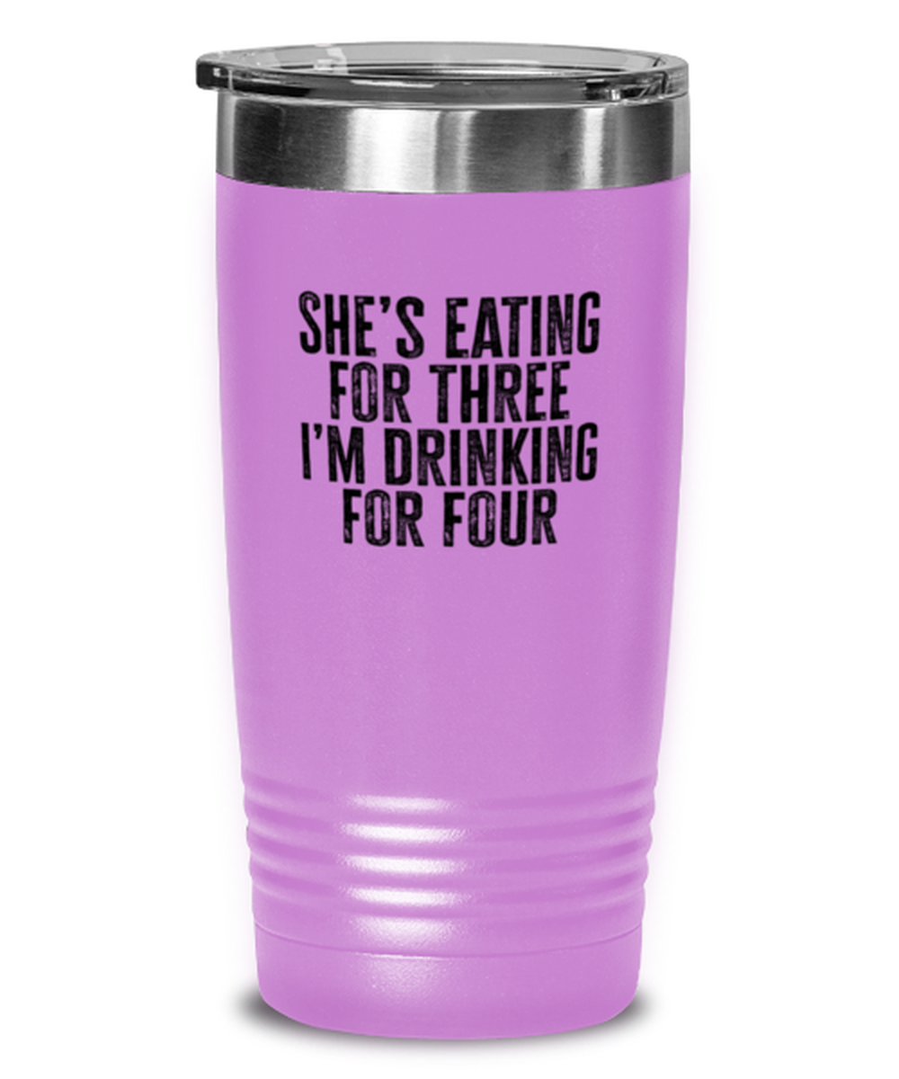 Dad of Twins New Fathers Day Daddy Papa Papi Funny Travel Mug, Gifts, Tumbler, Water and Coffee Cup, Unique Gag Idea, Men Women