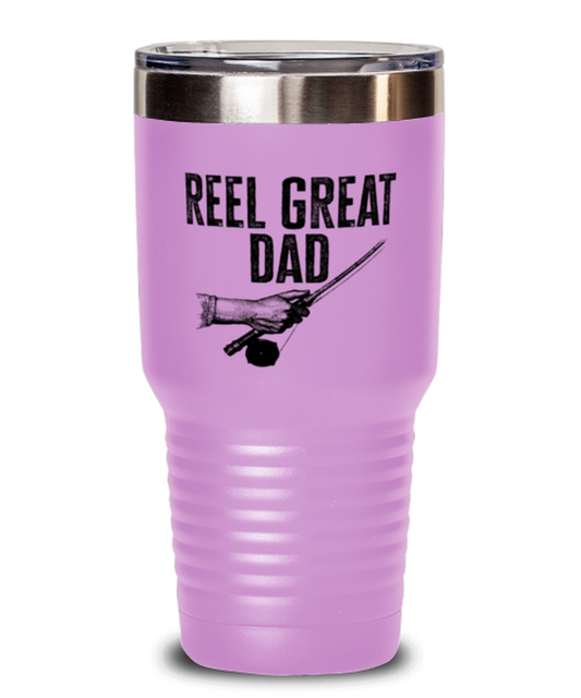 Fishing Lover Dad Fathers Day Fish Funny Travel Mug, Gifts, Tumbler, Water and Coffee Cup, Unique Gag Idea, Men Women