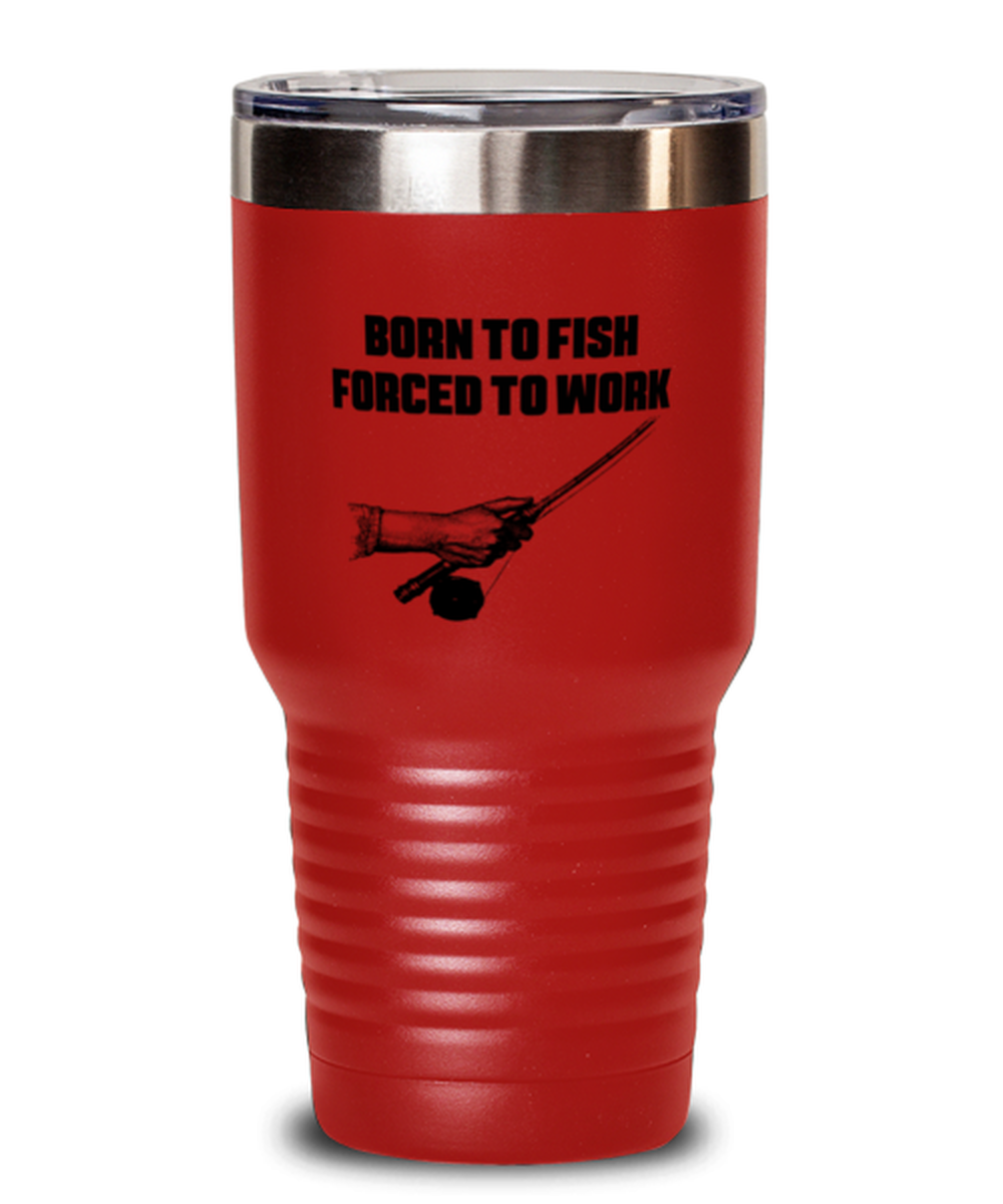 Fishing Lover Dad Fathers Day Fish  Funny Travel Mug, Gifts, Tumbler, Water and Coffee Cup, Unique Gag Idea, Men Women