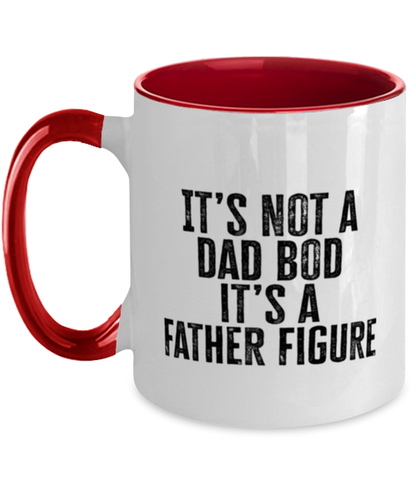 Dad Bod Fathers Day Daddy Papa Papi Funny Mug, Gifts, Coffee Cup, Unique Gag Idea, Men Women