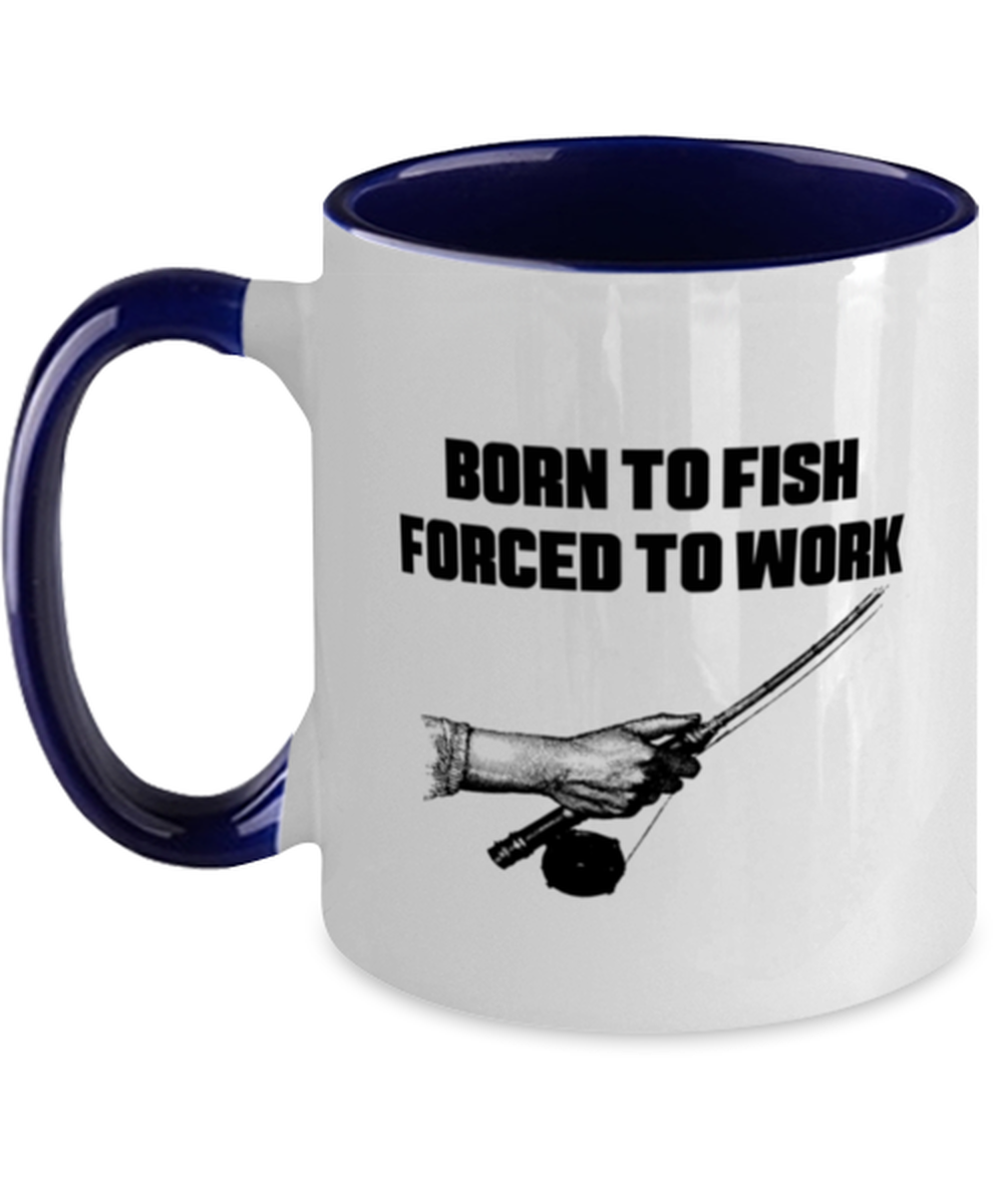 Fishing Lover Dad Fathers Day Fish  Funny Mug, Gifts, Coffee Cup, Unique Gag Idea, Men Women