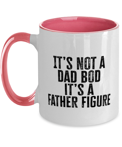 Dad Bod Fathers Day Daddy Papa Papi Funny Mug, Gifts, Coffee Cup, Unique Gag Idea, Men Women