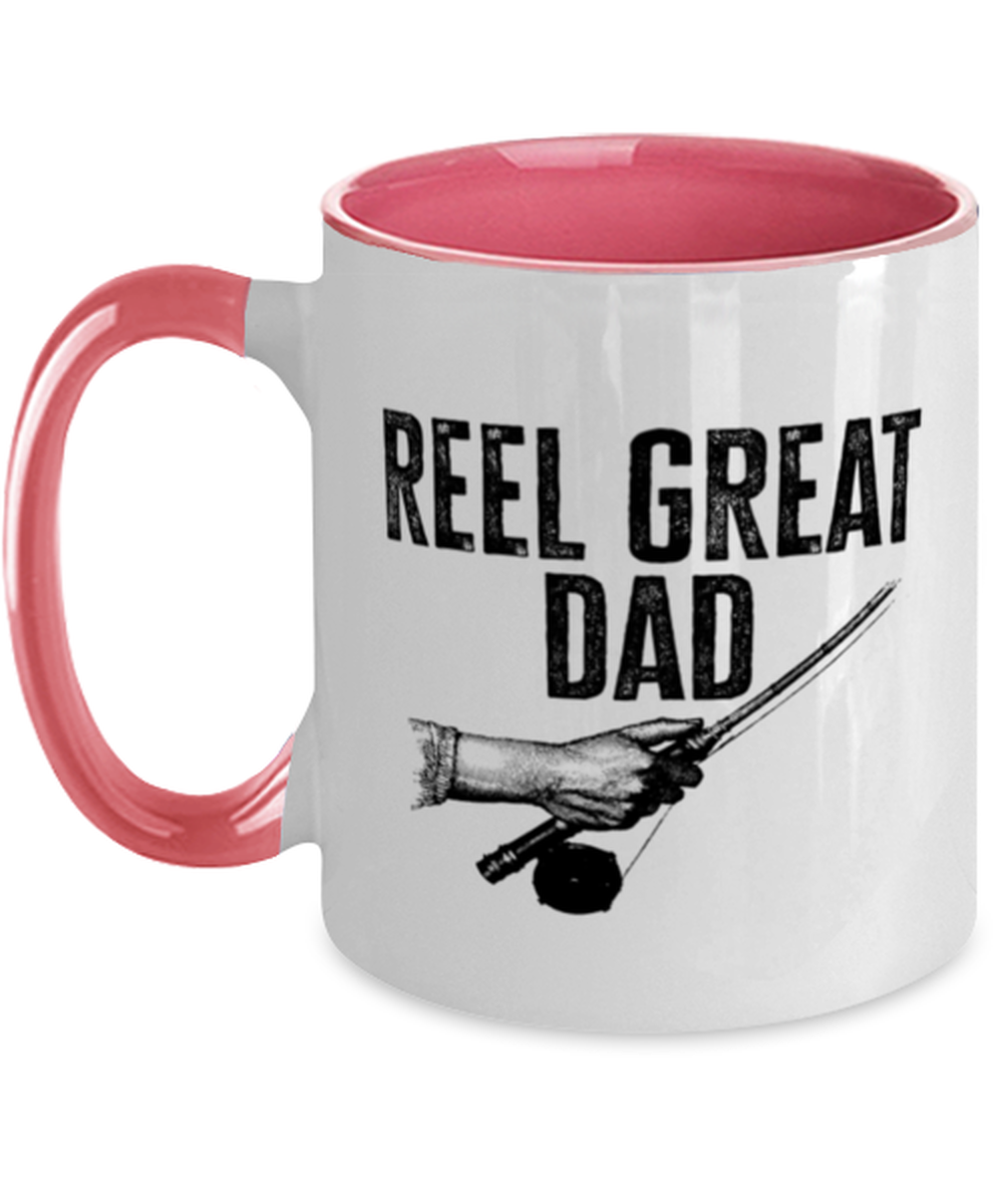 Fishing Lover Dad Fathers Day Fish Funny Mug, Gifts, Coffee Cup, Unique Gag Idea, Men Women