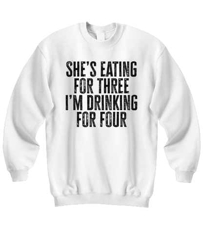 Dad of Twins New Fathers Day Daddy Papa Papi Funny Sweatshirt, Gifts, Unisex Sweater Shirt, Jumper, Unique Gag Idea, Men Women