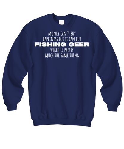 Fishing Lover Dad Fathers Day Fish   Funny Unisex Sweatshirt, Gifts, Sweater Shirt, Jumper, Unique Gag Idea, Men Women