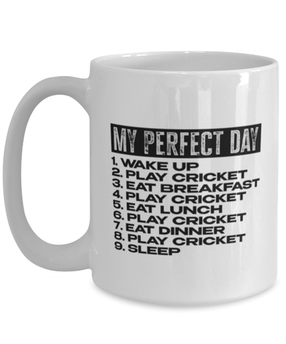 Cricket Cricketer Player Lover Coach Funny Coffee Mug, Gifts, Cup, Office Home Decor, Unique Gag Idea, Men Women