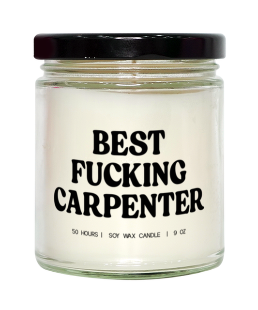 Carpenter Funny Candle, Gifts, Scented, Home Office Decor, Unique Gag Idea, Men Women