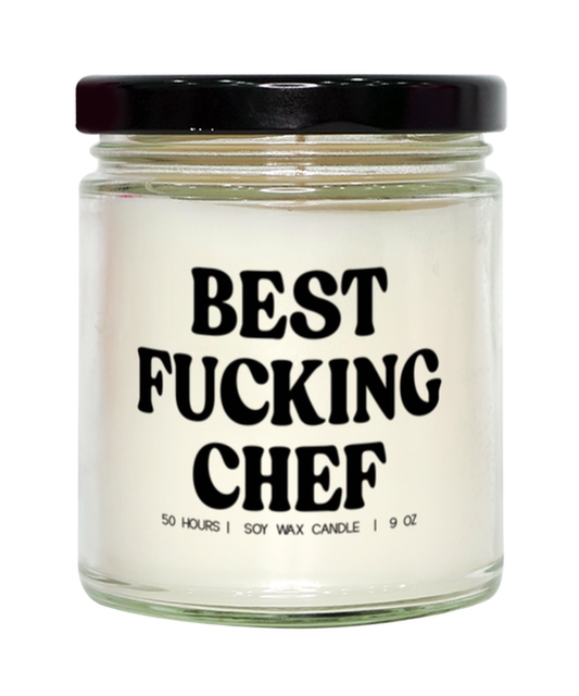 Chef Graduation Funny Candle, Gifts, Scented, Home Office Decor, Unique Gag Idea, Men Women