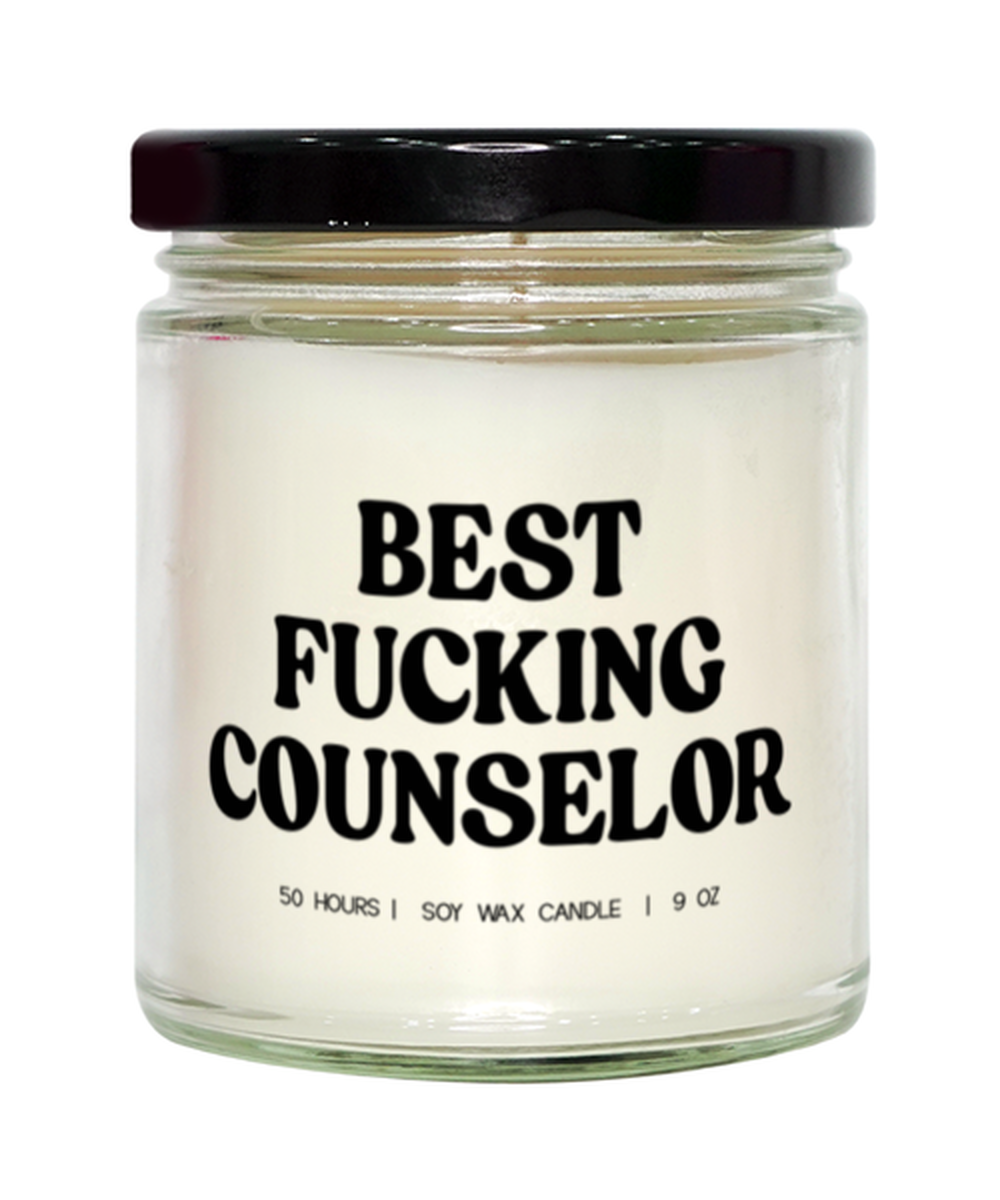 Counselor Graduation New Future Funny Candle, Gifts, Scented, Home Office Decor, Unique Gag Idea, Men Women