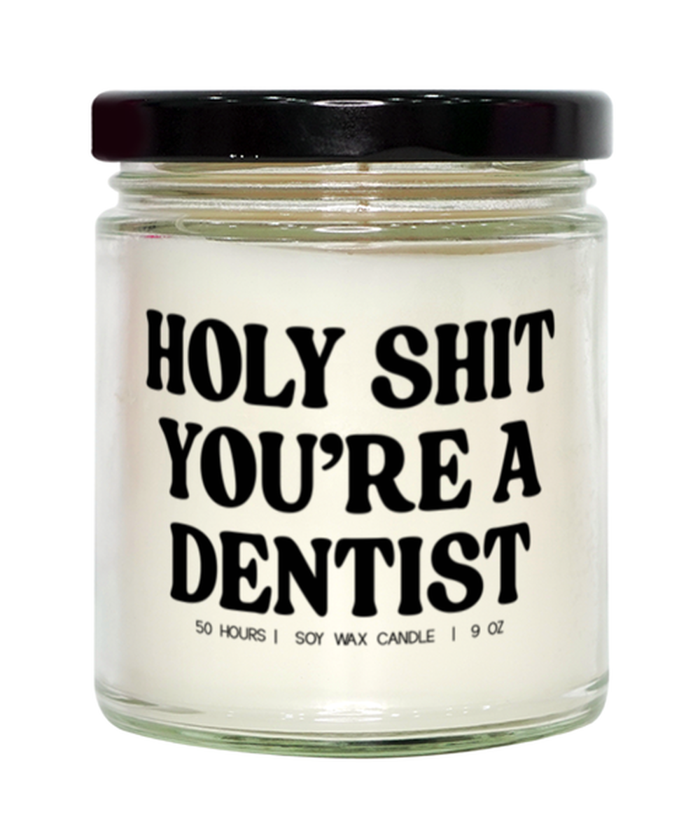 Dentist Dental School Student Future Graduation  Funny Candle, Gifts, Scented, Home Office Decor, Unique Gag Idea, Men Women