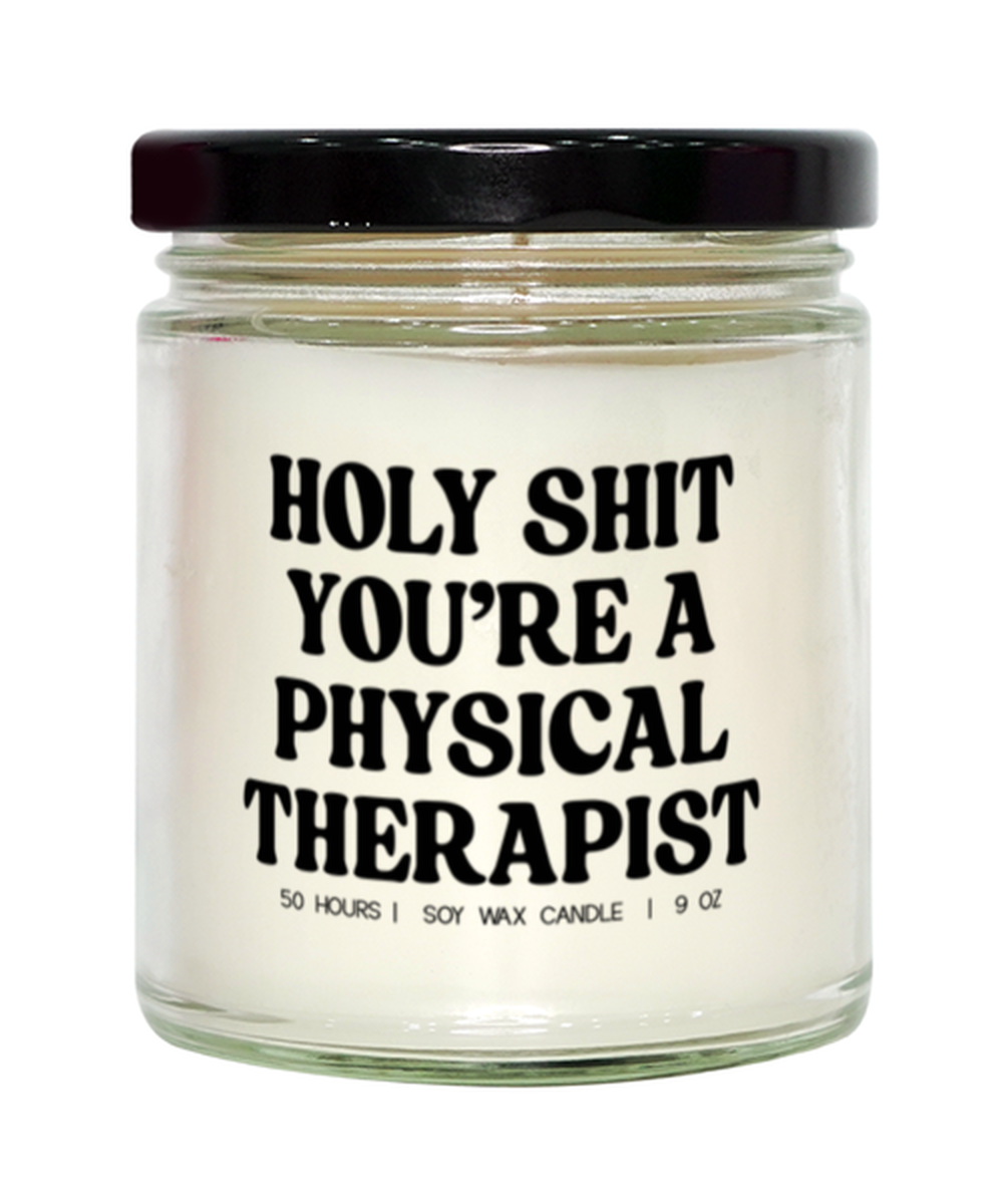 Physical Therapist Graduation Funny Candle, Gifts, Scented, Home Office Decor, Unique Gag Idea, Men Women