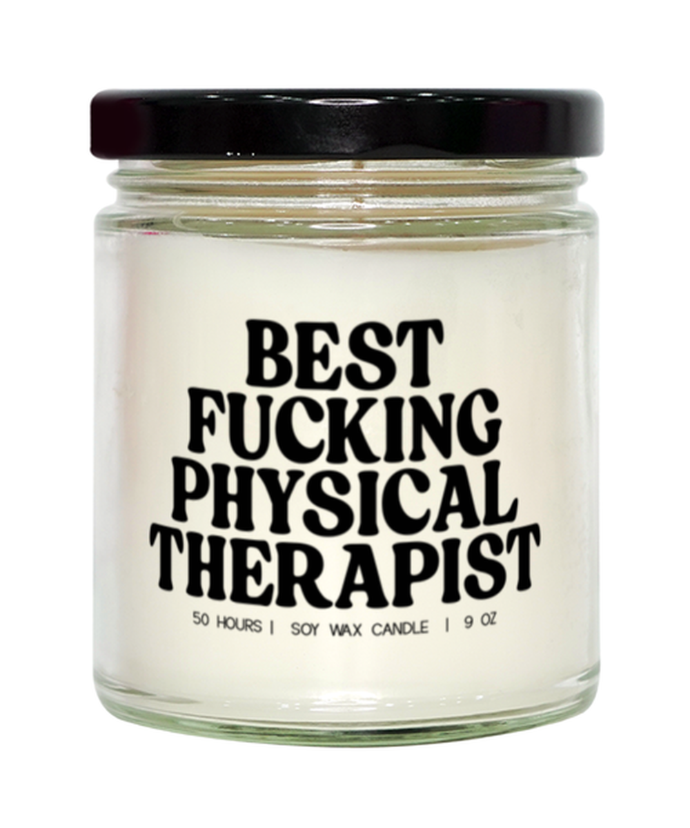 Physical Therapist Graduation Funny Candle, Gifts, Scented, Home Office Decor, Unique Gag Idea, Men Women