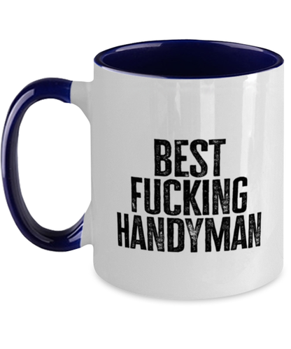 Handyman Carpenter Handy Man Funny Mug, Gifts, Coffee Cup, Home Office Decor, Unique Gag Idea, Him Her