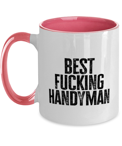 Handyman Carpenter Handy Man Funny Mug, Gifts, Coffee Cup, Home Office Decor, Unique Gag Idea, Him Her