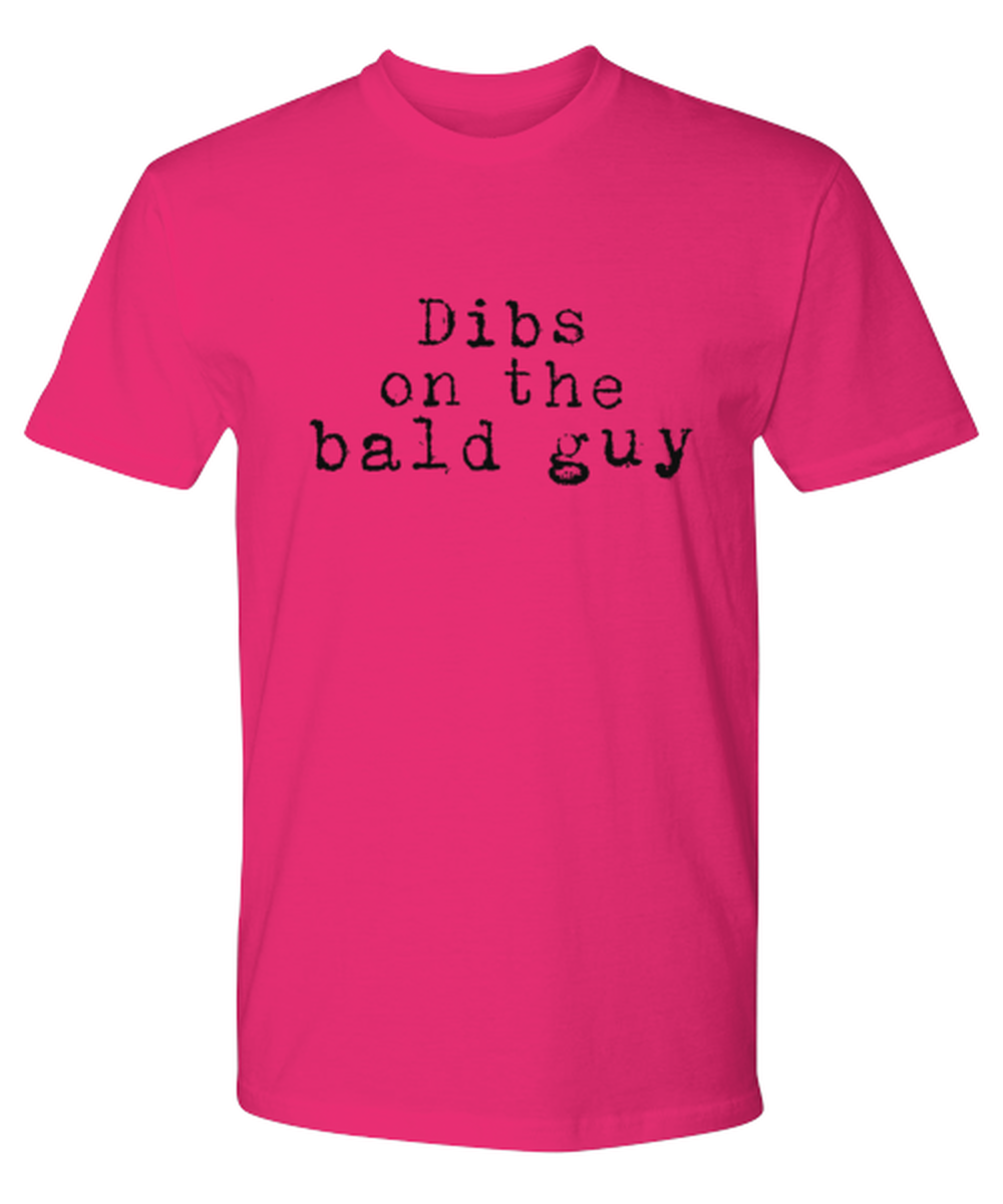 Bald Headed Guy Wife Girlfriend Boyfriend Husband Dad Grandpa Funny T Shirt, Gifts, Tshirt, Tee, Unique Gag Idea, Him Her