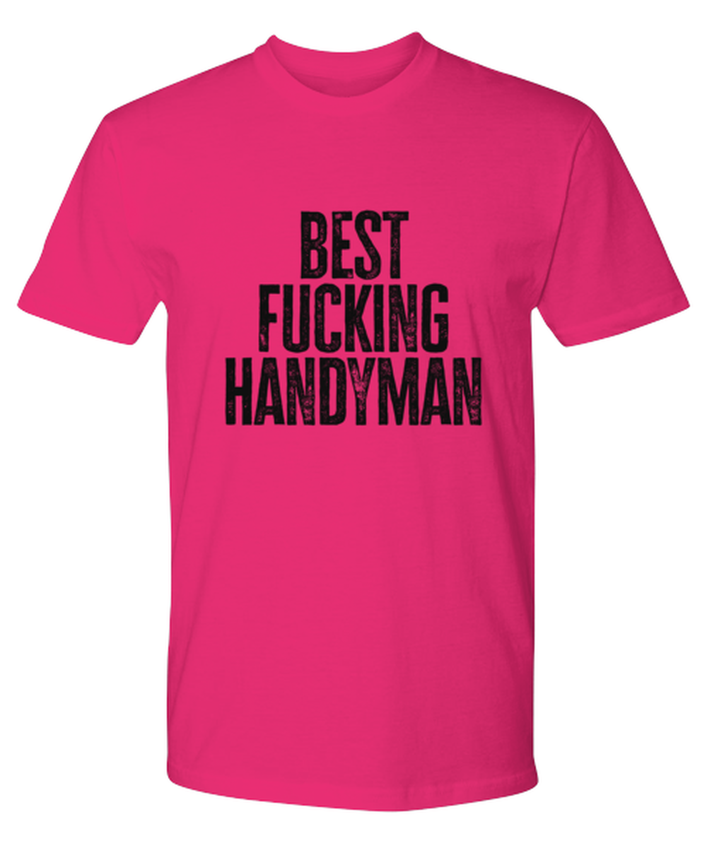 Handyman Carpenter Handy Man Funny T Shirt, Gifts, Tshirt, Tee, Unique Gag Idea, Him Her