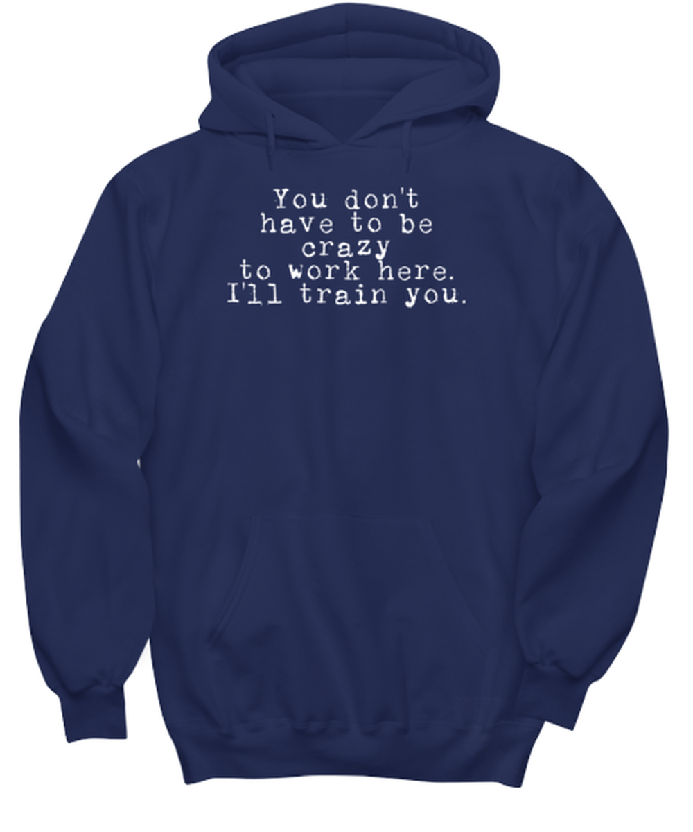 Coworker Staff Trainer Work Wife Work Bestie Funny Hoodie, Gifts, Hooded Sweater, Unique Gag Idea, Him Her