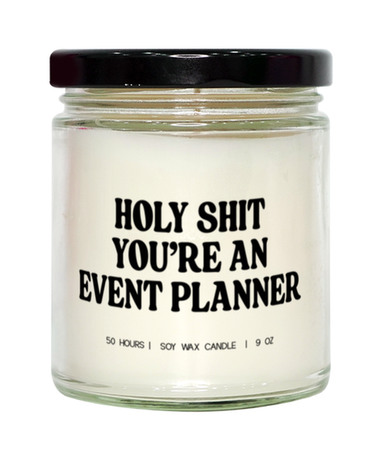 Event Planner Funny Candle, Gifts, Home Office Decor, Unique Gag Idea, Him Her