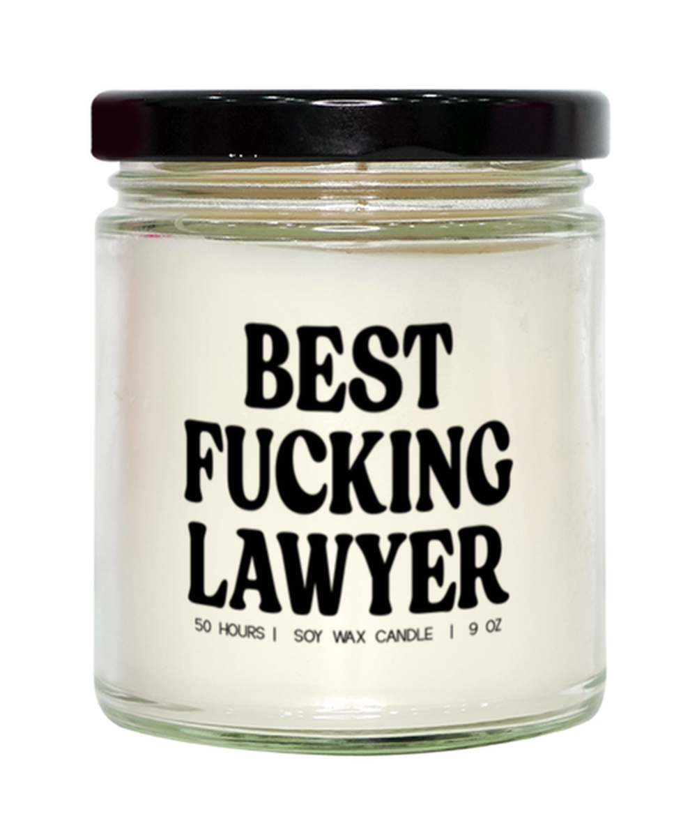 Lawyer Law School Student Graduation Funny Candle, Gifts, Home Office Decor, Unique Gag Idea, Him Her