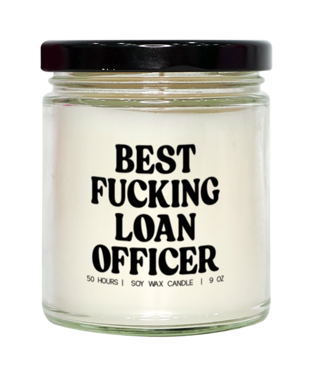 Loan Officer Funny Candle, Gifts, Home Office Decor, Unique Gag Idea, Him Her