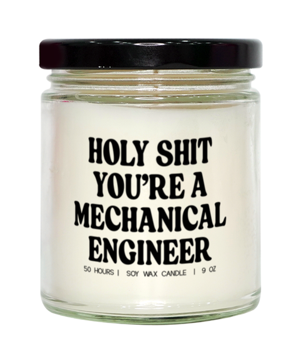 Mechanical Engineer Engineering Graduation Funny Candle, Gifts, Home Office Decor, Unique Gag Idea, Him Her