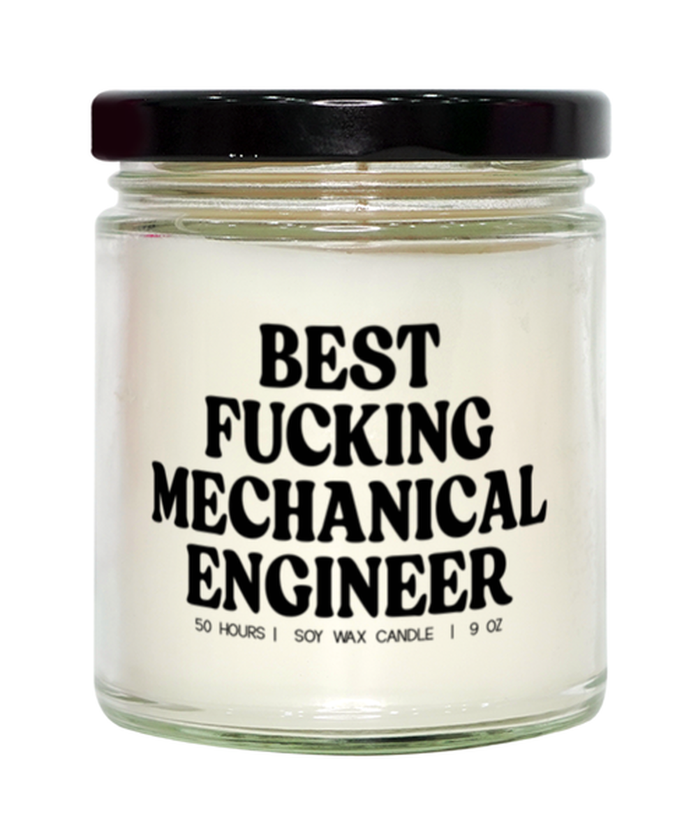 Mechanical Engineer Engineering Graduation Funny Candle, Gifts, Home Office Decor, Unique Gag Idea, Him Her