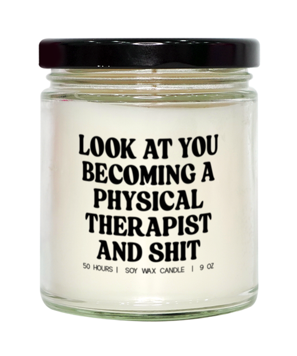 Physical Therapist Assistant Graduation Funny Candle, Gifts, Home Office Decor, Unique Gag Idea, Him Her