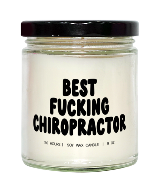 Chiropractor Graduation Funny Candle, Gifts, Home Office Decor, Unique Gag Idea, Him Her