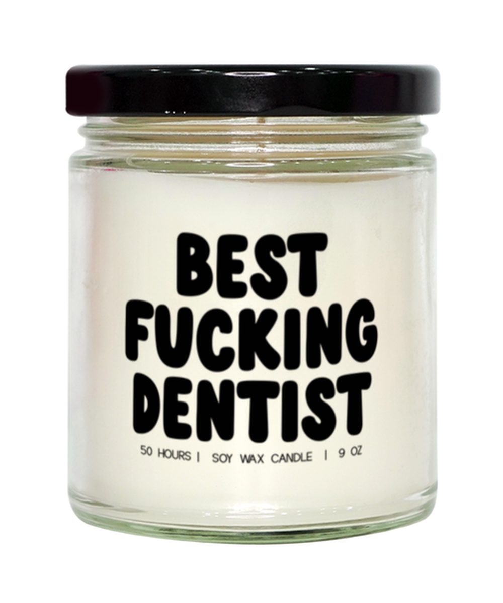 Dentist Dental School Student Graduation Funny Candle, Gifts, Home Office Decor, Unique Gag Idea, Him Her