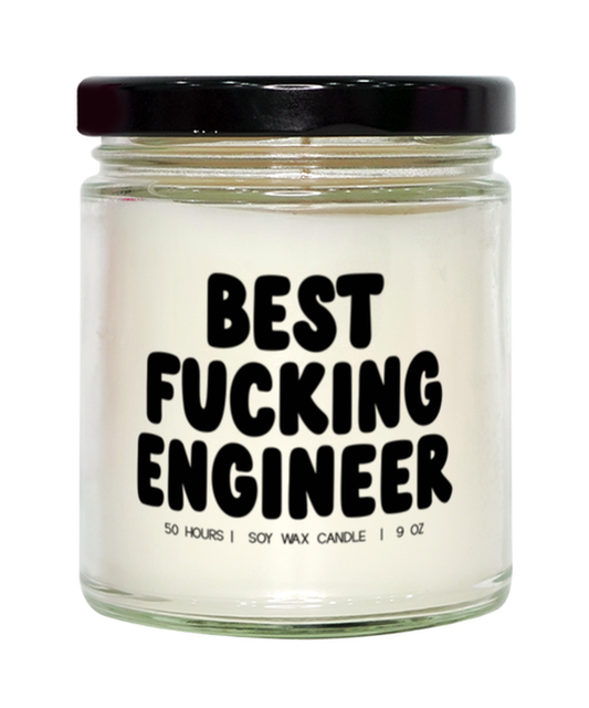 Engineer Graduation Funny Candle, Gifts, Home Office Decor, Unique Gag Idea, Him Her