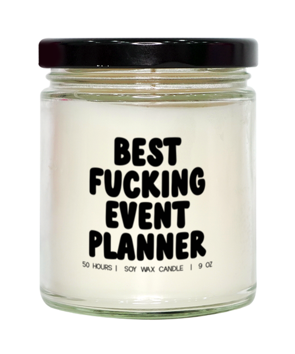 Event planner Graduation Funny Candle, Gifts, Home Office Decor, Unique Gag Idea, Him Her