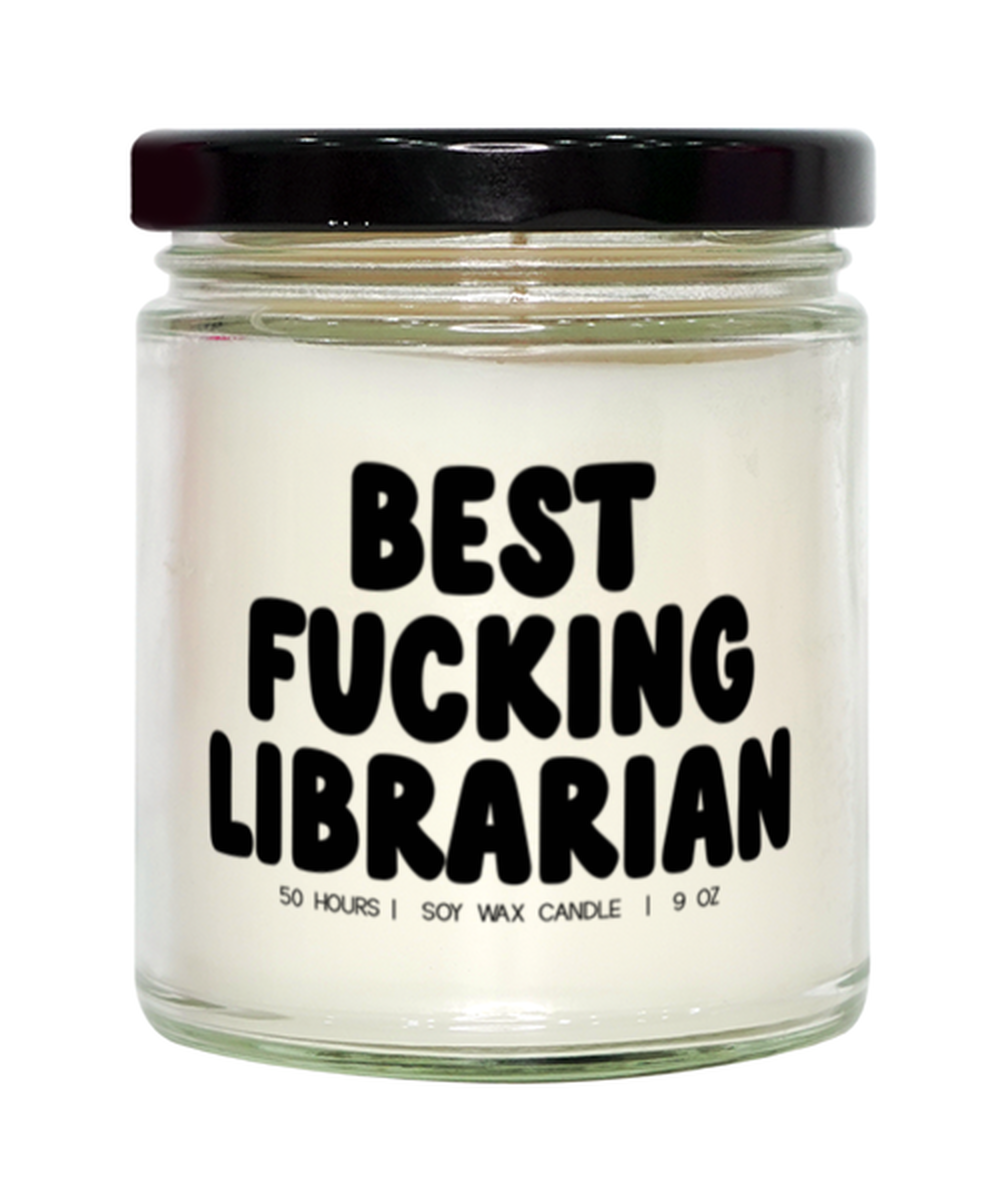 Librarian Funny Candle, Gifts, Home Office Decor, Unique Gag Idea, Him Her