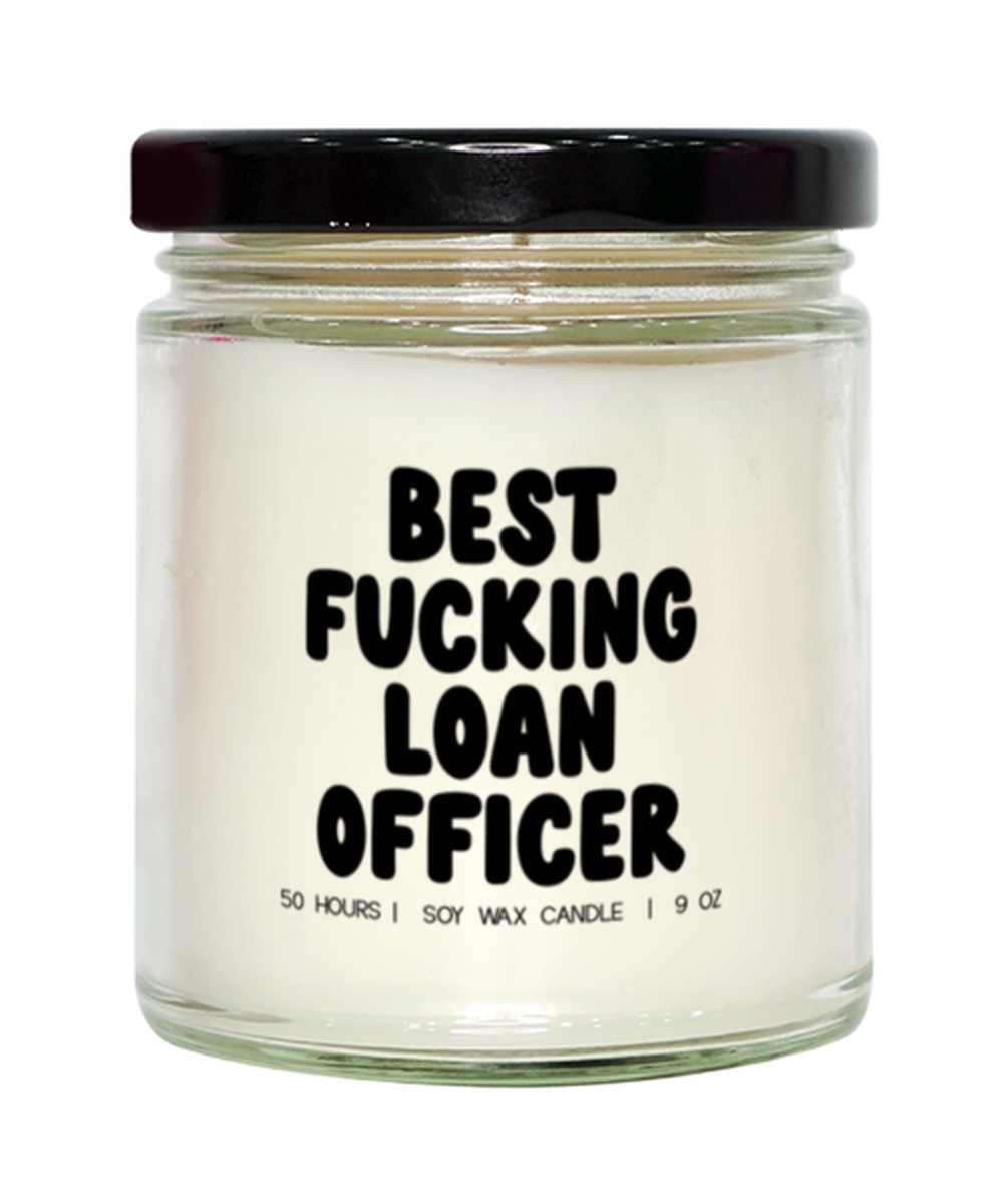 Loan officer Funny Candle, Gifts, Home Office Decor, Unique Gag Idea, Him Her